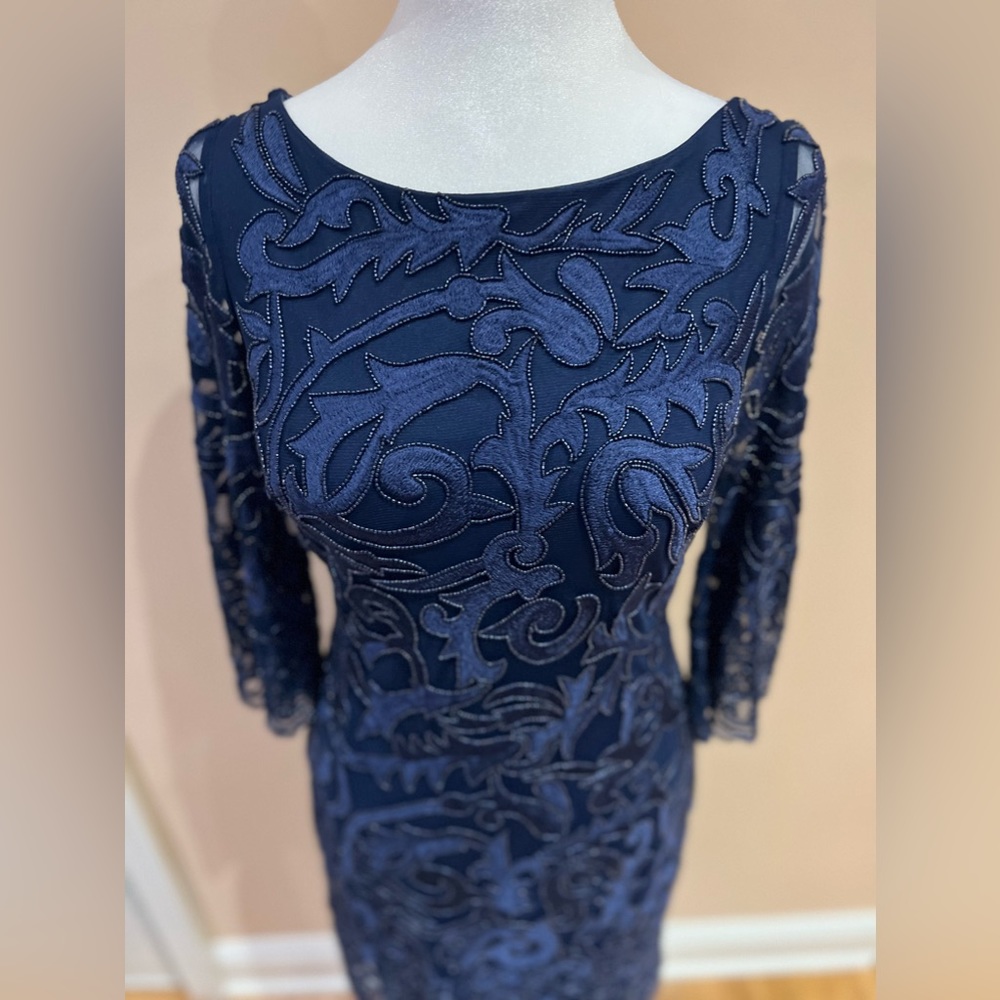 Aidan Mattox Beaded Mini Dress Size 2